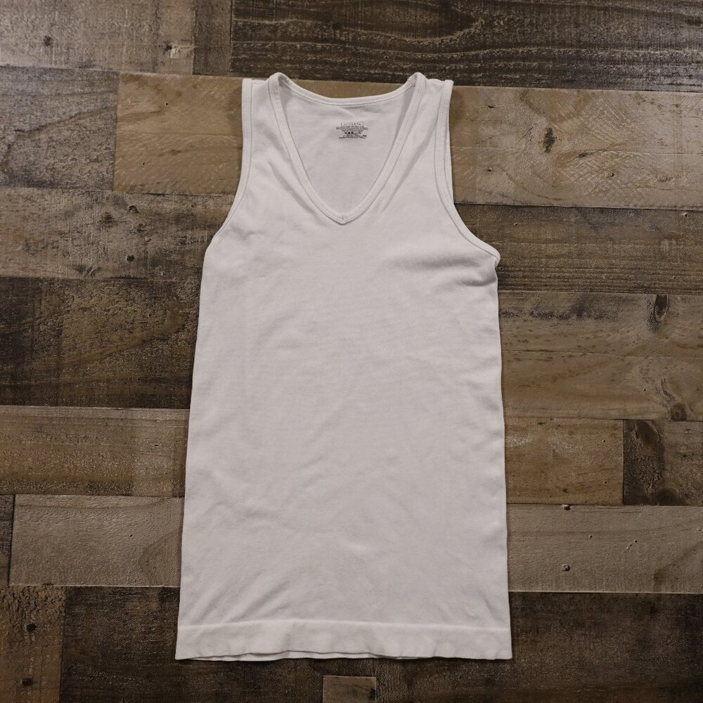 Athleta pure‎ v neck tank top women's extra small white